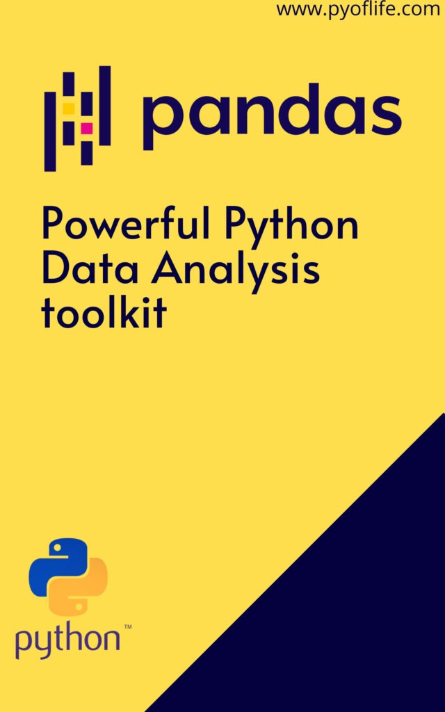 Pandas Powerful Python Data Analysis toolkit