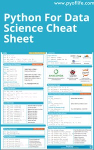 Python For Data Science Cheat Sheet